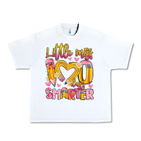 White little miss 100 days smarter Urban Heavy Tee - Artiststas