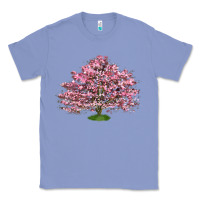 Colony Blue Flowering Dogwood Tree Classic Tee - LillyAllenDesigns
