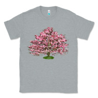 Heather Grey Flowering Dogwood Tree Classic Tee - LillyAllenDesigns