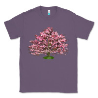 Lavender Flowering Dogwood Tree Classic Tee - LillyAllenDesigns