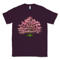 Plum Flowering Dogwood Tree Classic Tee - LillyAllenDesigns