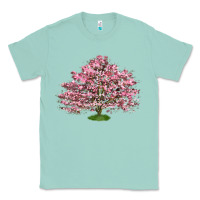 Seafoam Flowering Dogwood Tree Classic Tee - LillyAllenDesigns