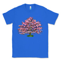 True Royal Flowering Dogwood Tree Classic Tee - LillyAllenDesigns