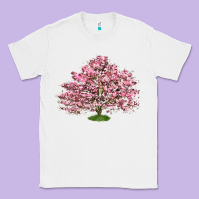 Flowering Dogwood Tree Classic Tee Designed By Lillyallendesigns
