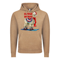 Vintage Coffee Fleece Navidad Alpaca Vintage Hoodie - LillyAllenDesigns