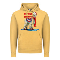 Fleece Navidad Alpaca Vintage Hoodie | Teevron
