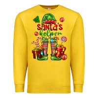 Lemon santa s helper Premium Sweatshirt - FaDigitalArtStudio