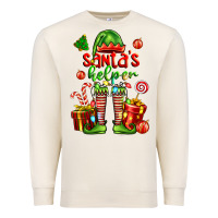 Sandshell santa s helper Premium Sweatshirt - FaDigitalArtStudio