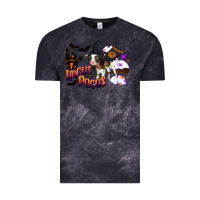 Cloud Black Hocus Pocus Holstein Baby Vintage Tee - LillyAllenDesigns