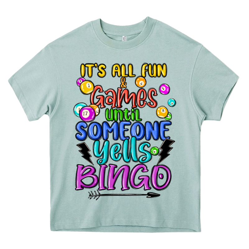 Bingo Heavy Core Tee by MaliasSmallBusiness | Teevron