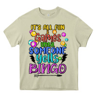 Mossy bingo Heavy Core Tee - MaliasSmallBusiness