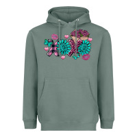 Sage Xoxo Valentine's Day Turquoise Gem Heavyweight Hoodie - FaDigitalArtStudio