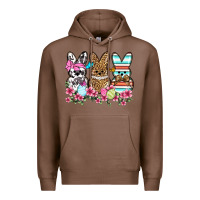 Chestnut Western Easter peeps Premium Hoodie - OliviaCreatesArt