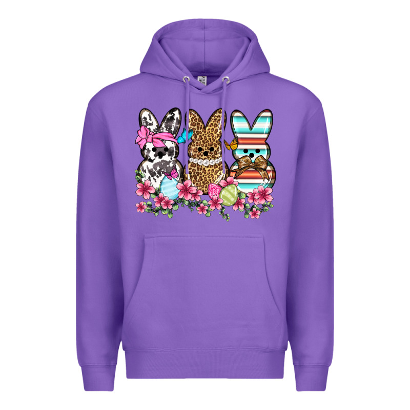 Western Easter Peeps Premium Hoodie by OliviaCreatesArt | Teevron