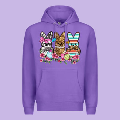 Western Easter Peeps Premium Hoodie Designed By Oliviacreatesart