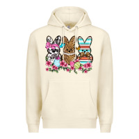 Sandshell Western Easter peeps Premium Hoodie - OliviaCreatesArt