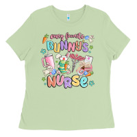 Matcha every favorite bunnys nurse Ladies Tee - MaliasSmallBusiness
