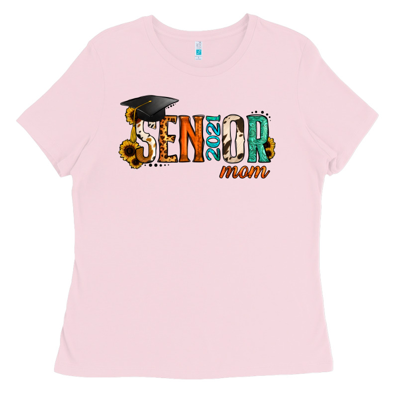 Mom Of A Senior 2021 Ladies Tee by Jasminsmagicworld | Teevron