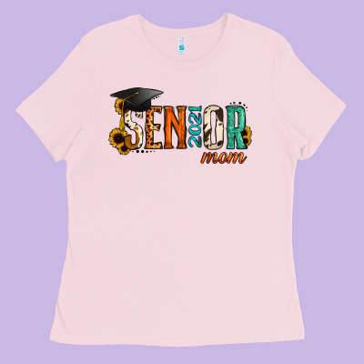 Mom Of A Senior 2021 Ladies Tee Designed By Jasminsmagicworld
