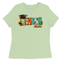 Matcha mom of a senior 2021 Ladies Tee - Jasminsmagicworld
