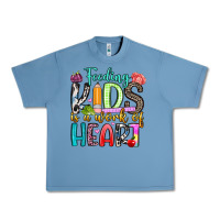 Pebble Blue feeding kids is a work of heart Urban Heavy Tee - Artiststas