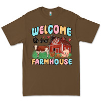 Cacao welcome to our farmhouse Premium Tee - MaliasSmallBusiness