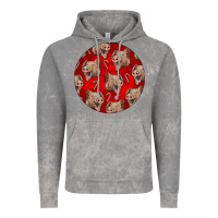 Cloud Rock christmas pig Vintage Hoodie - LillyAllenDesigns
