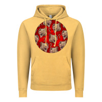 Vintage Mustard christmas pig Vintage Hoodie - LillyAllenDesigns