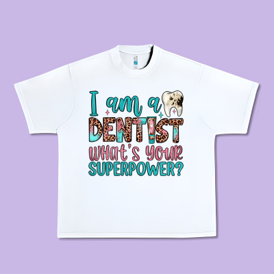 I Am A Dentist What's Your Superpower Urban Heavy Tee Designed By Jahusdesignshop