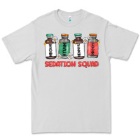 Dove Grey sedation squad Premium Tee - MaliasSmallBusiness