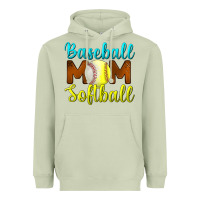 Matcha baseball mom softball Heavyweight Hoodie - BundleAndBundleShop