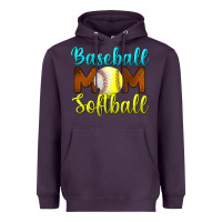 Plum baseball mom softball Heavyweight Hoodie - BundleAndBundleShop