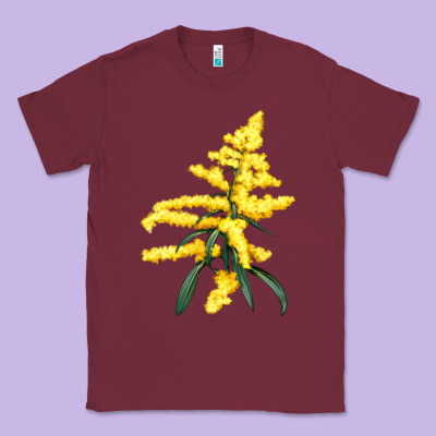 Botanical Goldenrod Classic Tee Designed By Lillyallendesigns