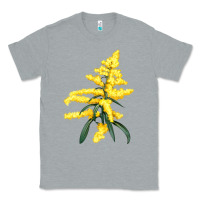Heather Grey Botanical Goldenrod Classic Tee - LillyAllenDesigns