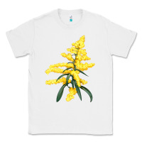 White Botanical Goldenrod Classic Tee - LillyAllenDesigns