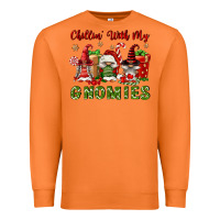 Carrot Chillin' With My Gnomies Premium Sweatshirt - FaDigitalArtStudio