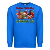 True Royal Chillin' With My Gnomies Premium Sweatshirt - FaDigitalArtStudio