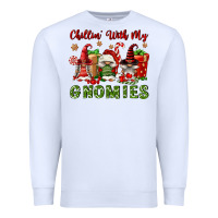Chillin' With My Gnomies Premium Sweatshirt | Teevron