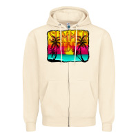 Sandshell summer vibes Zipper Hoodie - CowCowDesign