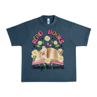 Midnight Navy read books change the world artiststas Urban Heavy Tee - Artiststas