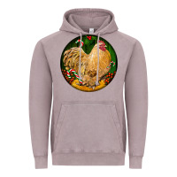 Cochin Rooster Christmas Vintage Hoodie | Teevron