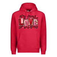 Cardinal Valentine's Day love Premium Hoodie - FaDigitalArtStudio