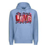 Colony Blue Valentine's Day love Premium Hoodie - FaDigitalArtStudio
