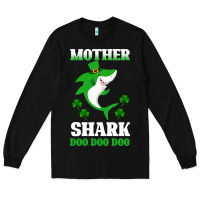 Black Mother Shark Doo Doo Doo Long Sleeve Tee - Bettercallsaul