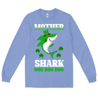Colony Blue Mother Shark Doo Doo Doo Long Sleeve Tee - Bettercallsaul