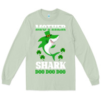 Matcha Mother Shark Doo Doo Doo Long Sleeve Tee - Bettercallsaul