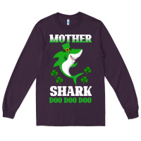 Plum Mother Shark Doo Doo Doo Long Sleeve Tee - Bettercallsaul