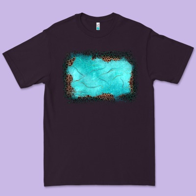 Gemstone Leopard Background Premium Tee Designed By Jahusdesignshop