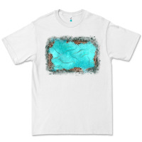 White gemstone leopard background Premium Tee - JahusDesignShop