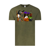 Vintage Olive Halloween Nurse Vintage Tee - LillyAllenDesigns